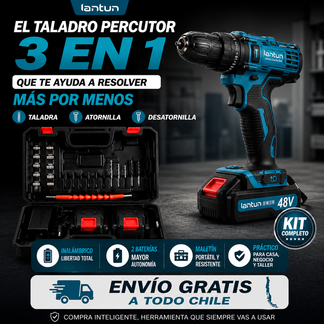 UltraFix Pro - ¡Atornilla y perfora con precisión!