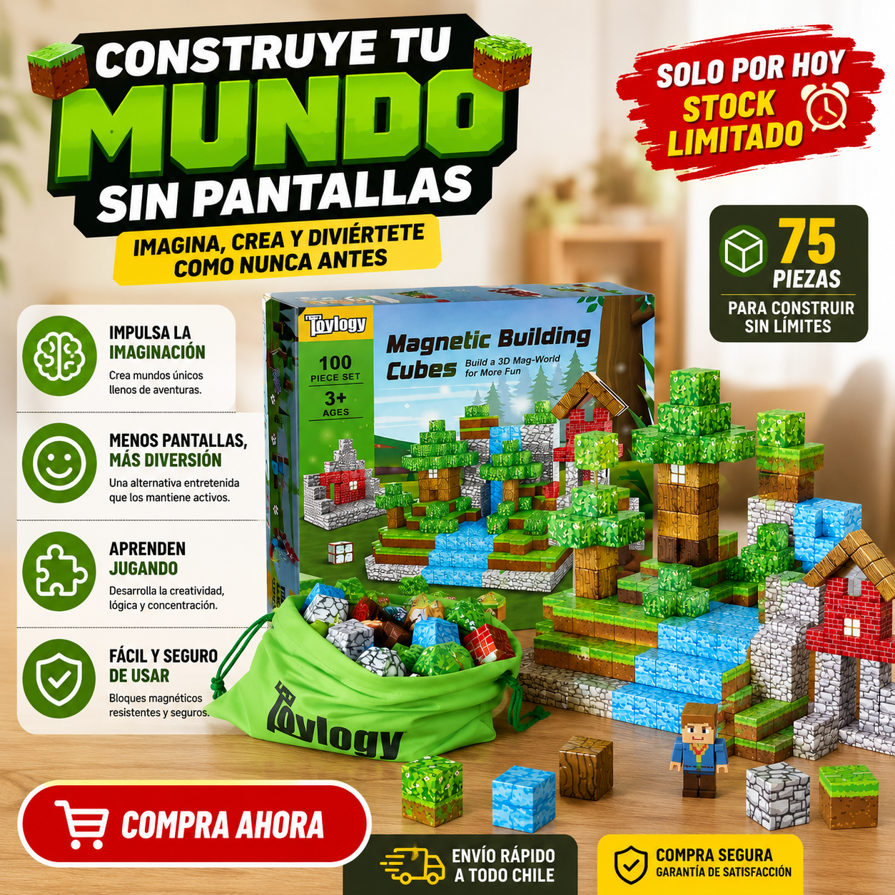 CubeWorld Pro - ¡Desarrolla creatividad jugando!