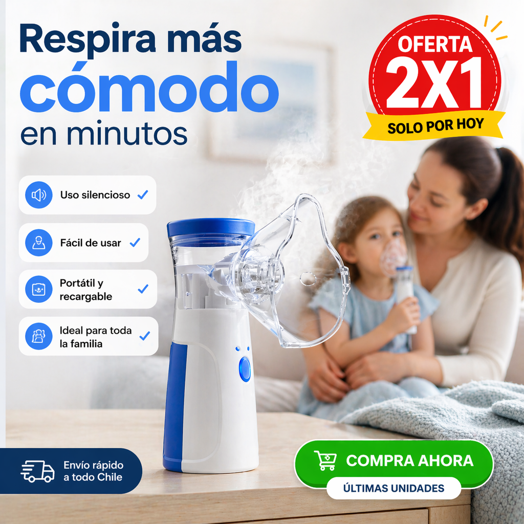 RespiraZen 💙 ¡Alivio respiratorio en casa!