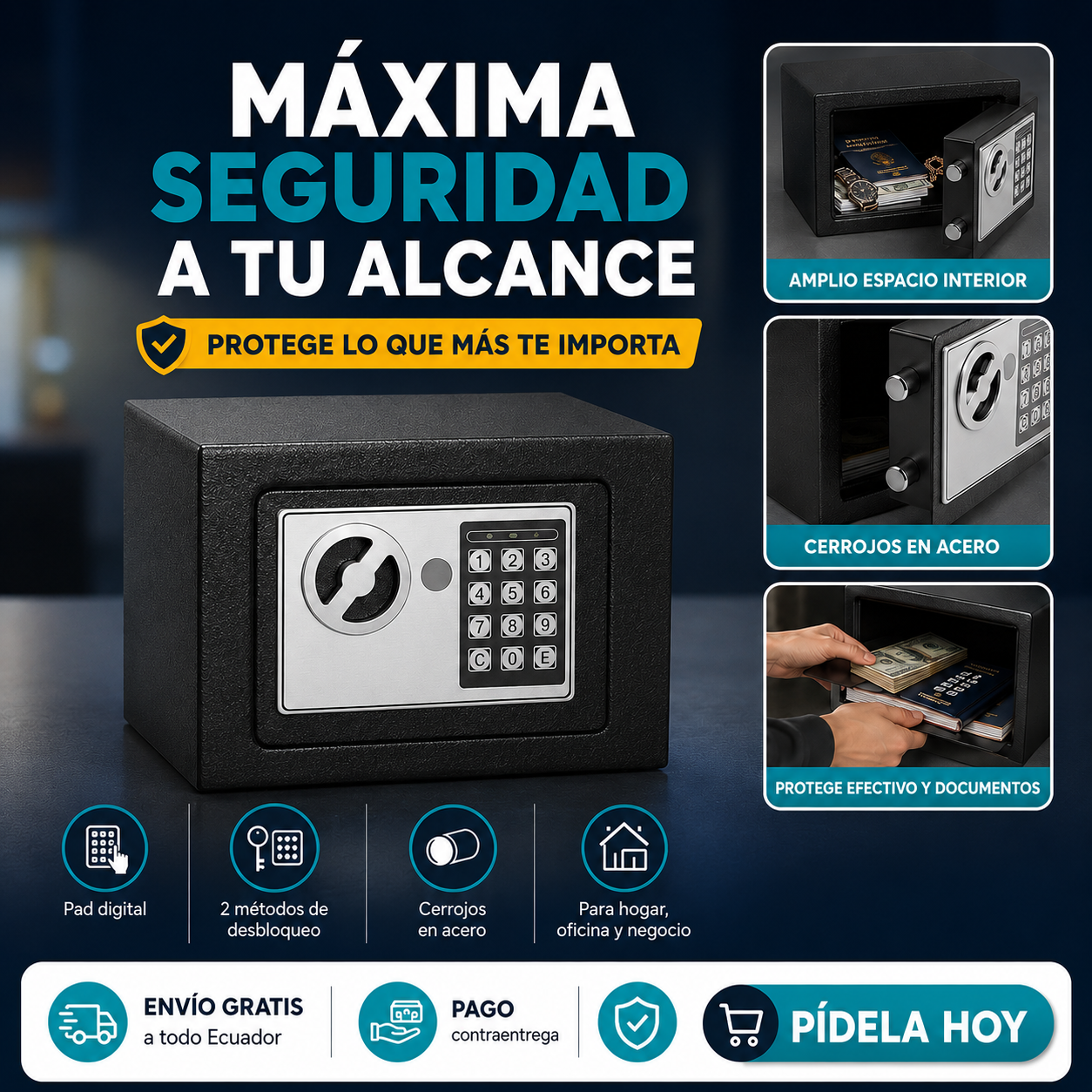FortiSafe - ¡Protege lo que más valoras!