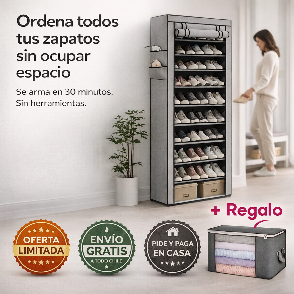 OrdenBox 👟 ¡Ordena tus zapatos sin ocupar espacio!
