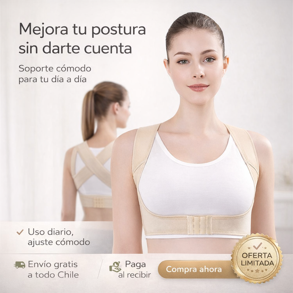PosturaFlex ¡Soporte cómodo todo el día!