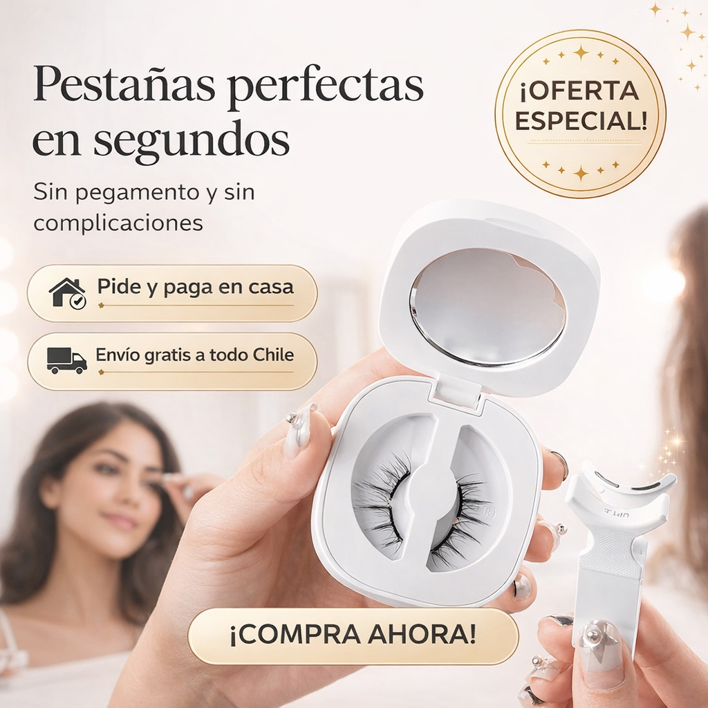 MagnaGlam 👀💖 ¡Pestañas perfectas sin pegamento ni esfuerzo!