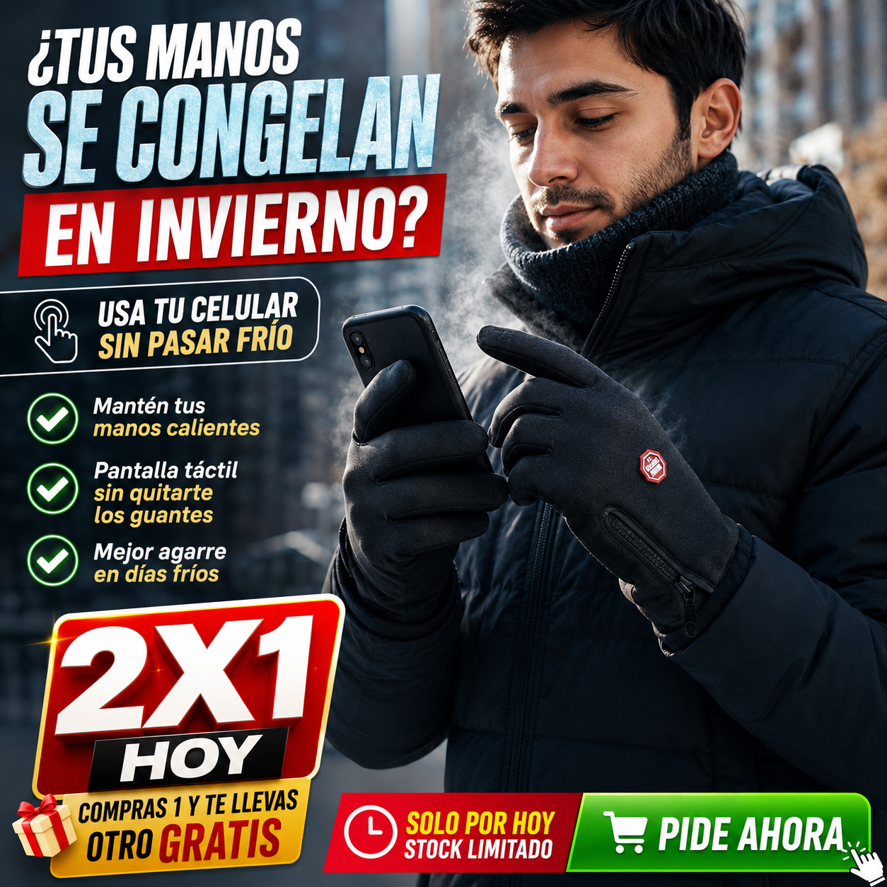 NorthTouch 2X1 - ¡Calor y control en invierno!