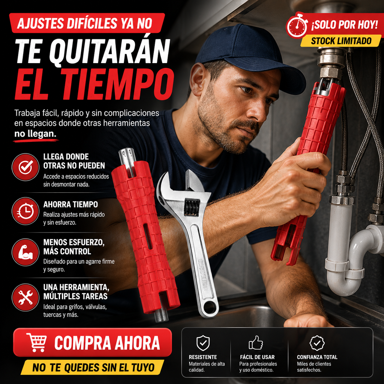 FixMaster Pro 2X1 - ¡Ajusta conexiones sin esfuerzo!