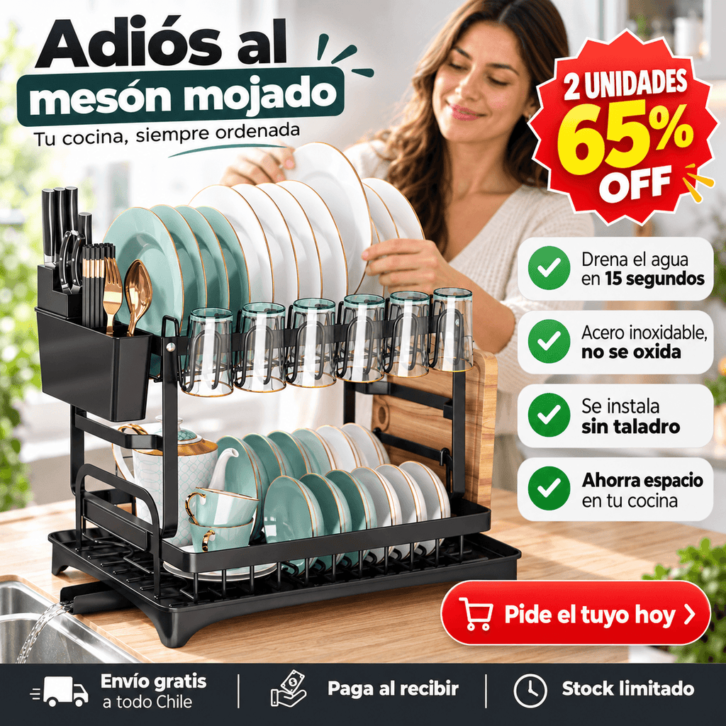 DuoDry Elite - ¡Más espacio sin desorden!