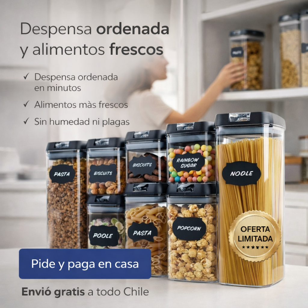 FreshSeal🍿 ¡Tu despensa ordenada y libre de plagas!