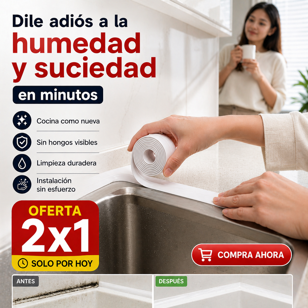 AquaSeal Strip 2X1 - ¡Protección total contra filtraciones!