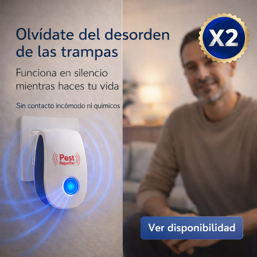UltraBlock X2🐀🔊 ¡Aleja plagas sin ensuciar tu casa