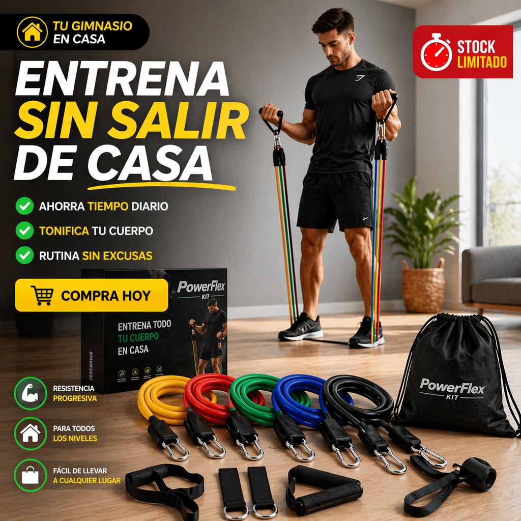 PowerFlex Kit 🏋 ¡Entrena todo tu cuerpo en casa!