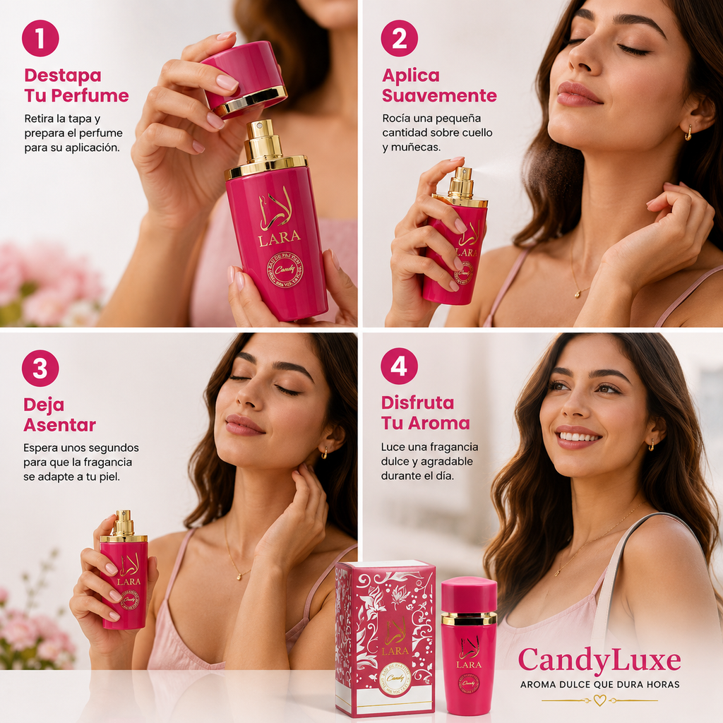 CandyLuxe - ¡Aroma Dulce Que Dura Horas!