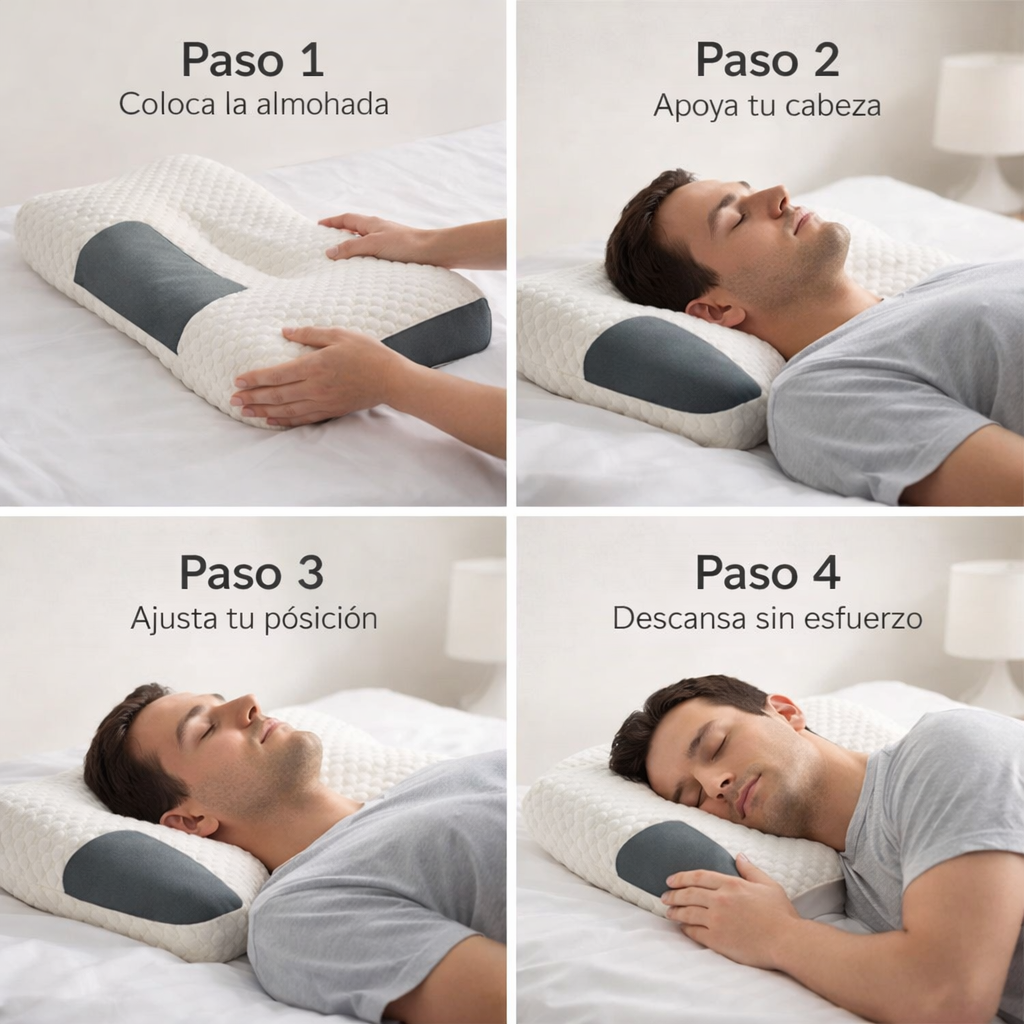 CerviRest Pro😴 ¡Alivia cuello y mejora descanso!