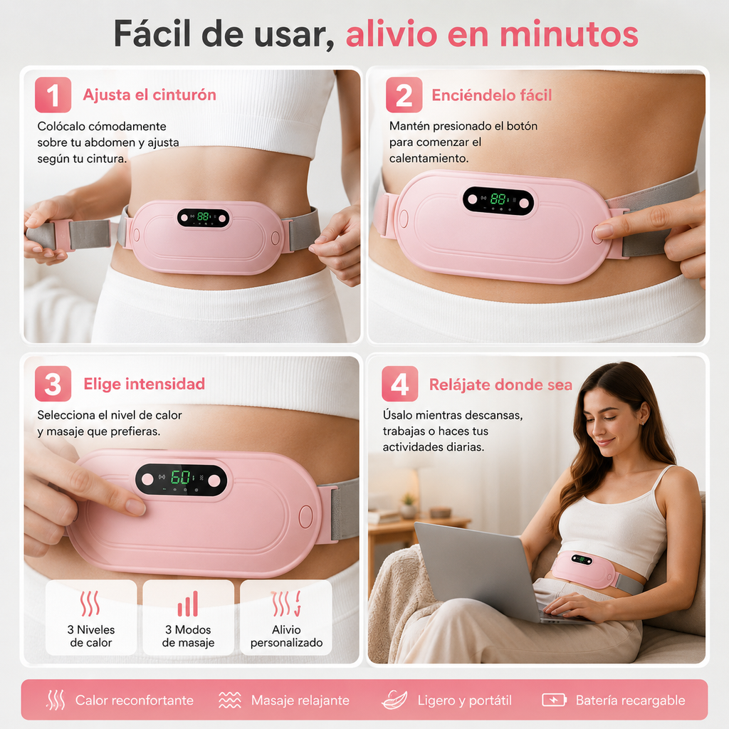 WarmBelle - ¡Calor Relax Para Cólicos!