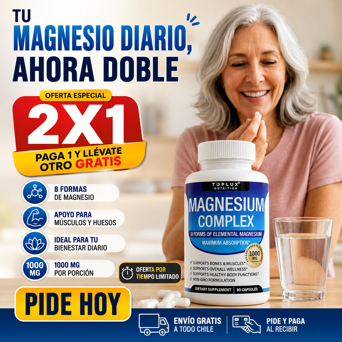 Magnesio Complex - ¡Repara tu cuerpo mientras duermes!
